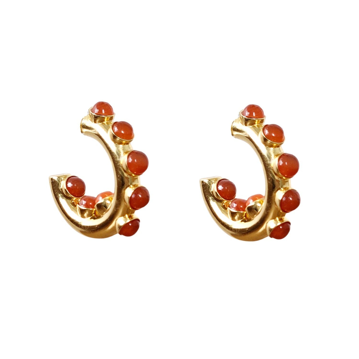 Nicole Hoops Carnelian