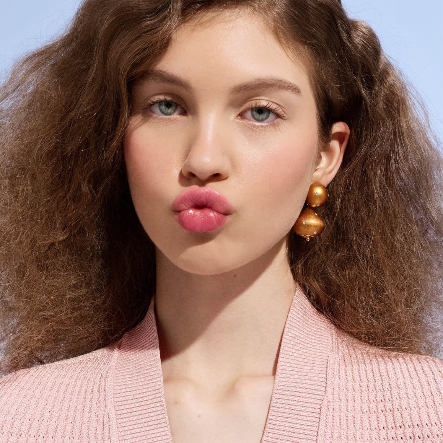 Nina Earrings In Jet Ray