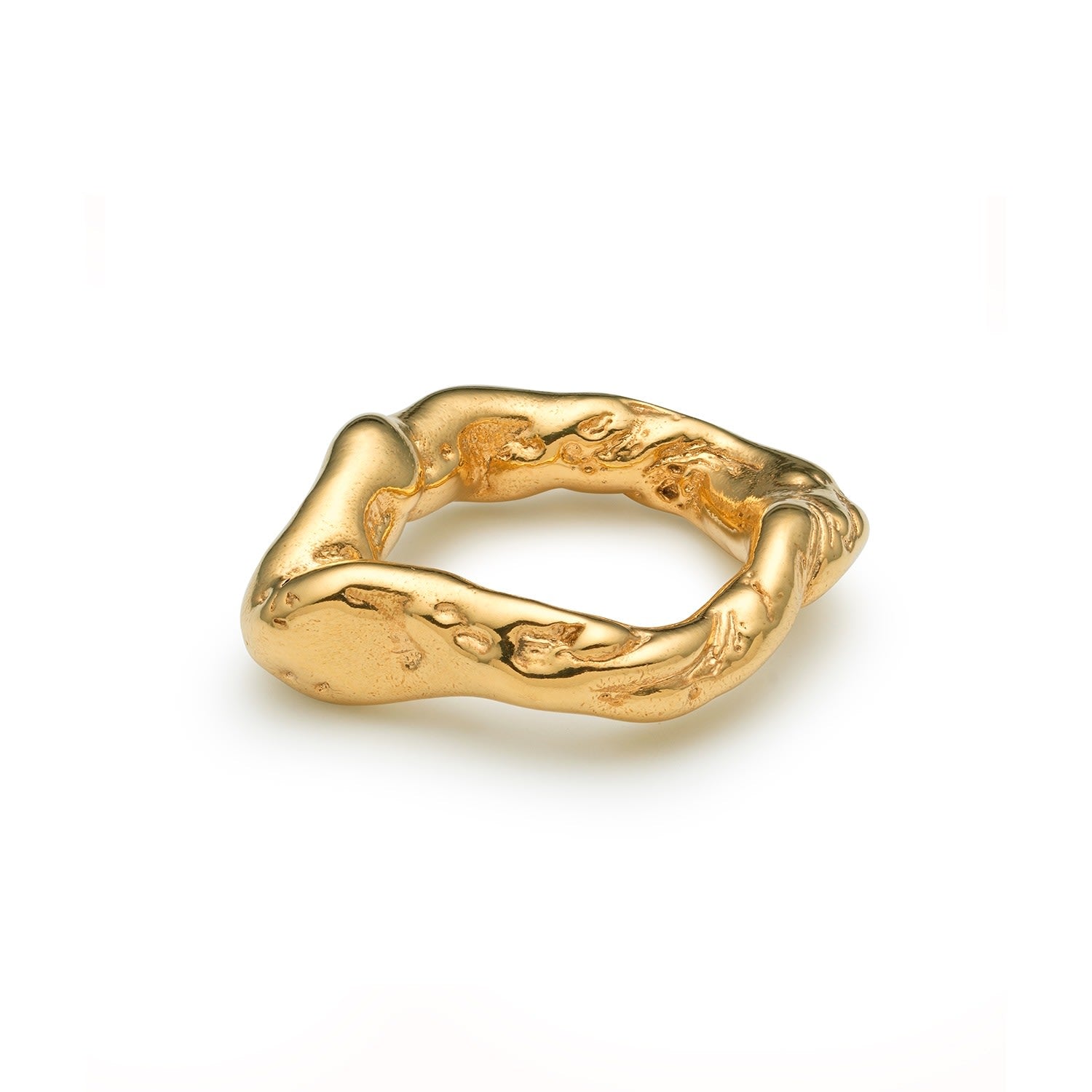 Talisman Flow Ring Gold