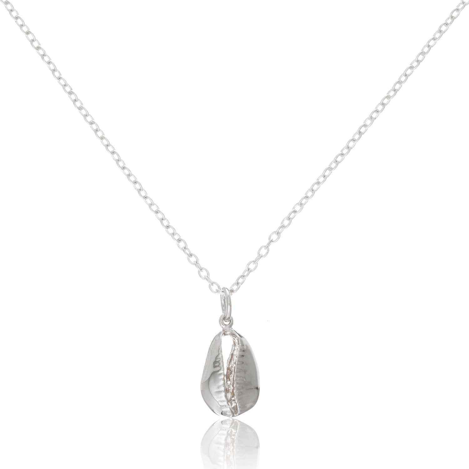 Moka Sterling Silver Shell Pendant
