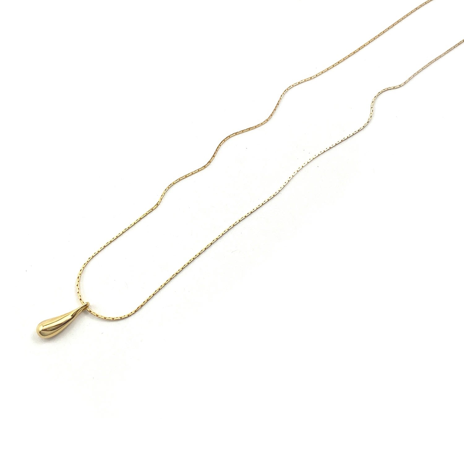 Droplet Pendant - Single - Gold