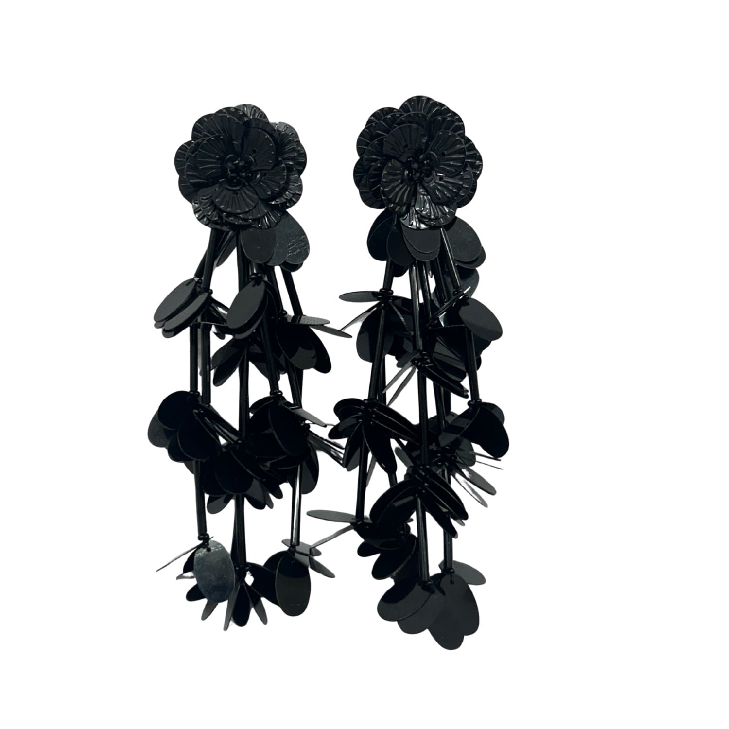 Noir Bloom Earrings
