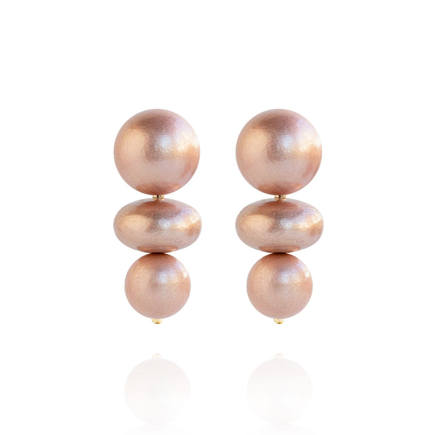 Nola Earrings In Noble Blush