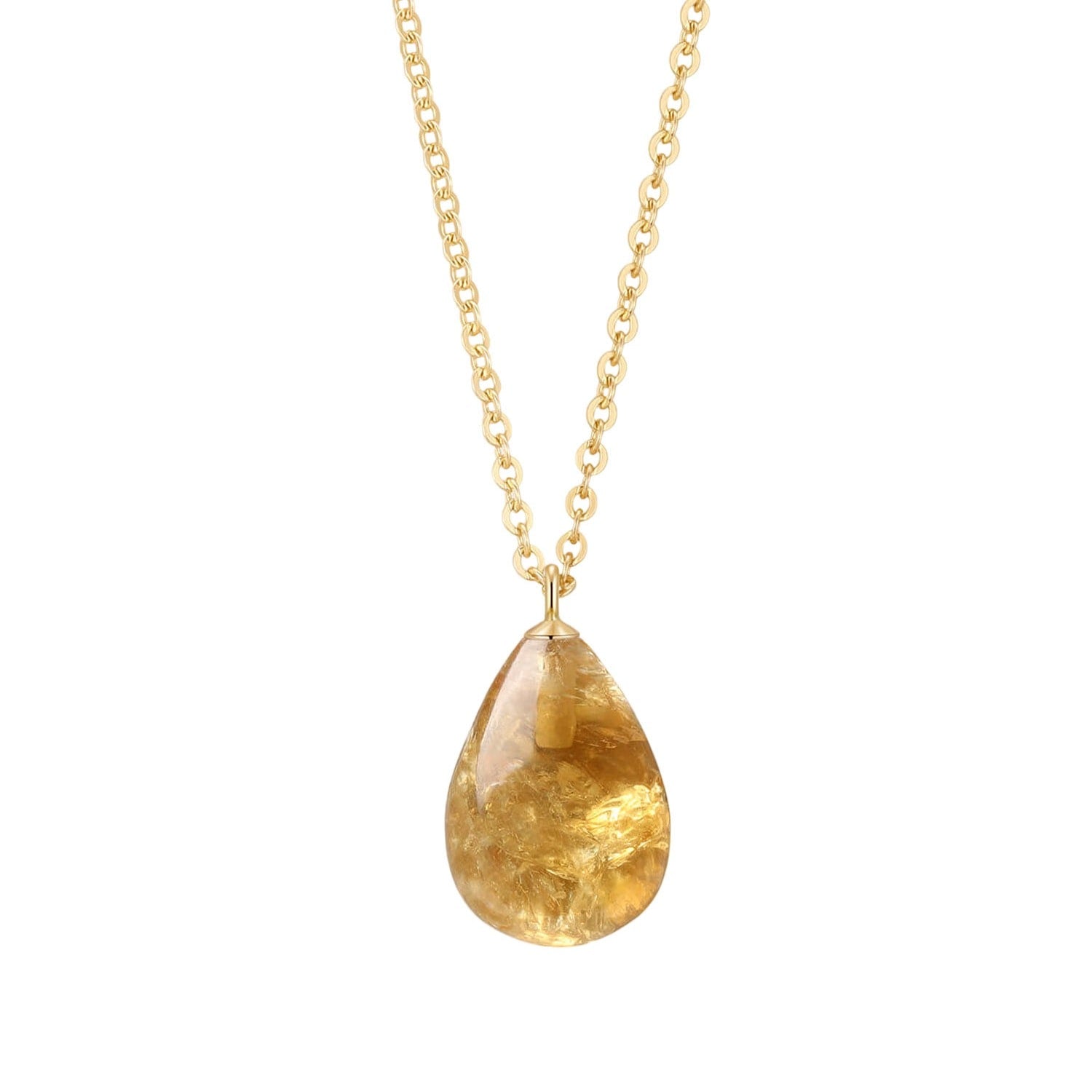 November Citrine Necklace