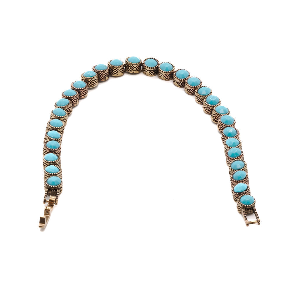 Turquoise Tennis Bracelet - Turquoise
