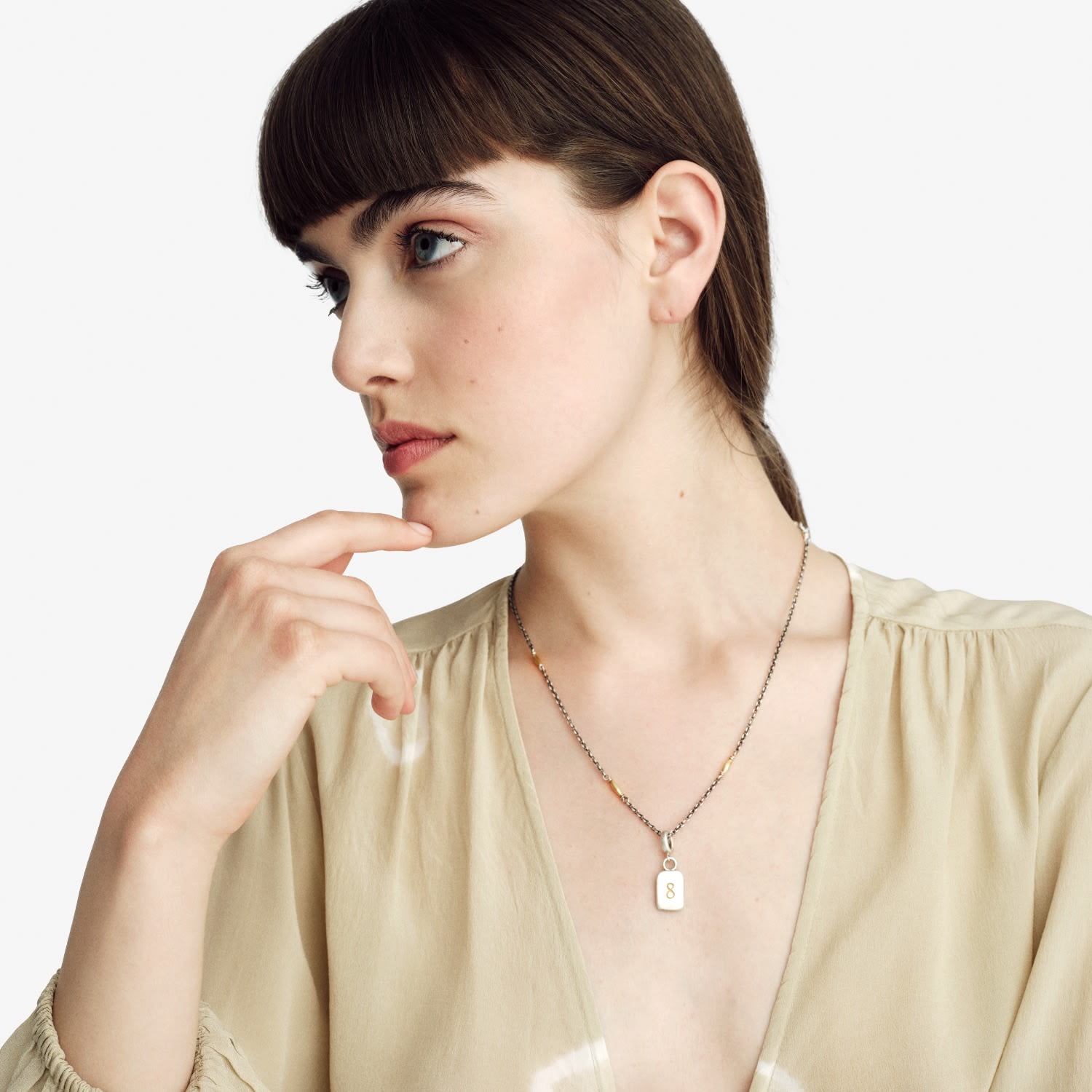 Number Four Numerology Pendant