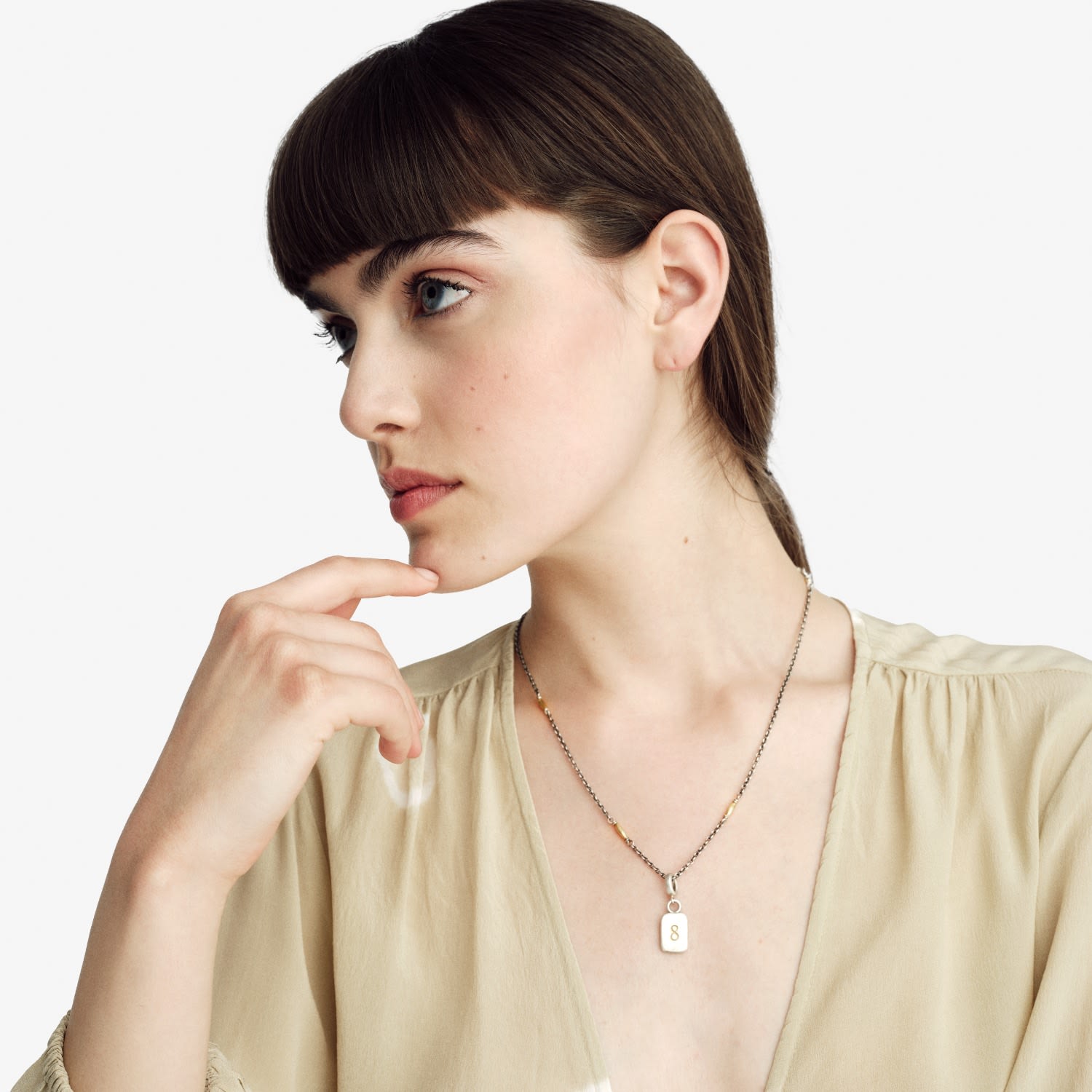 Number One Numerology Pendant