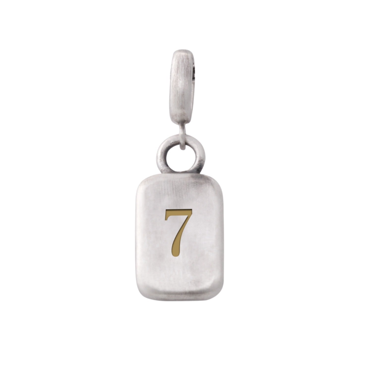 Number Seven Numerology Pendant