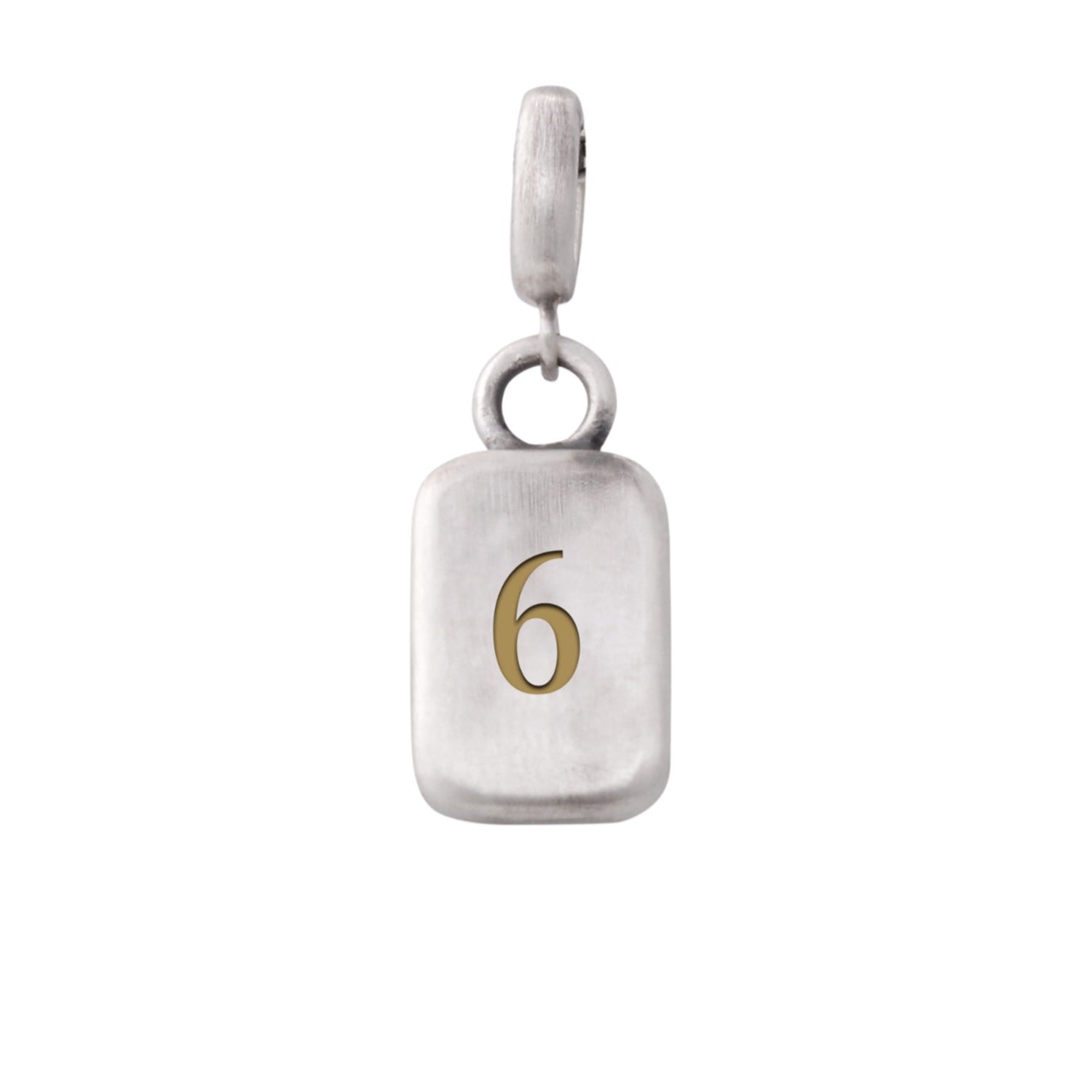 Number Six Numerology Pendent
