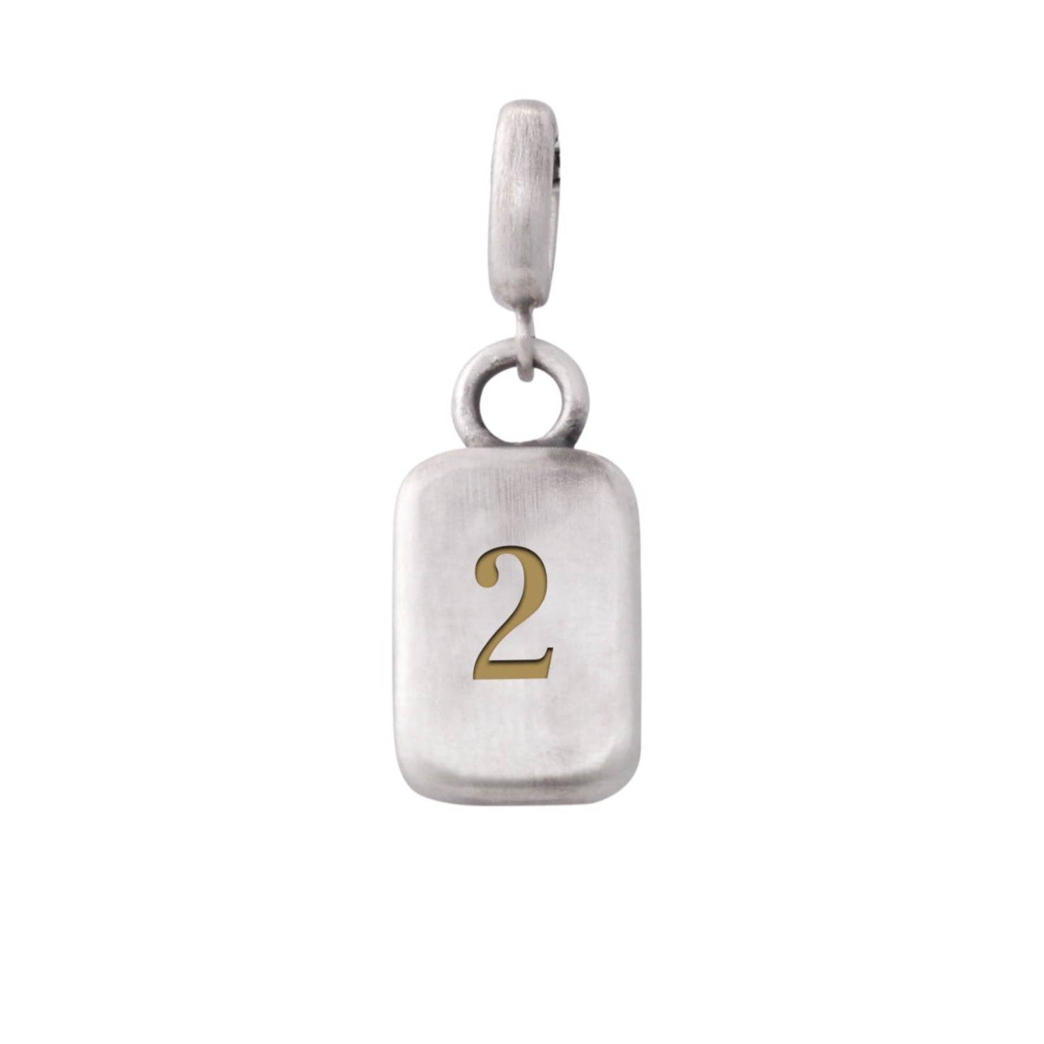 Number Two Numerology Pendant