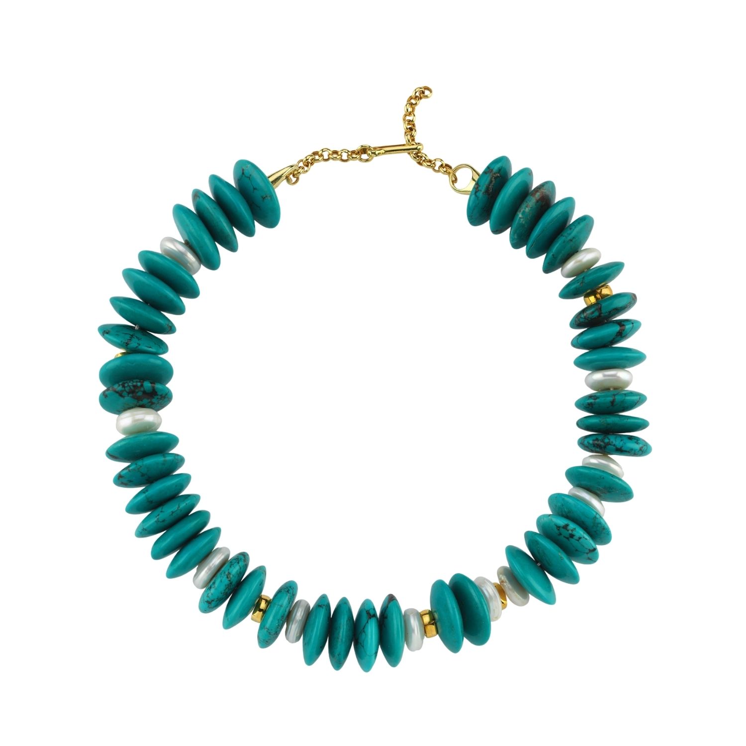 Nysa Large Turquoise Necklace