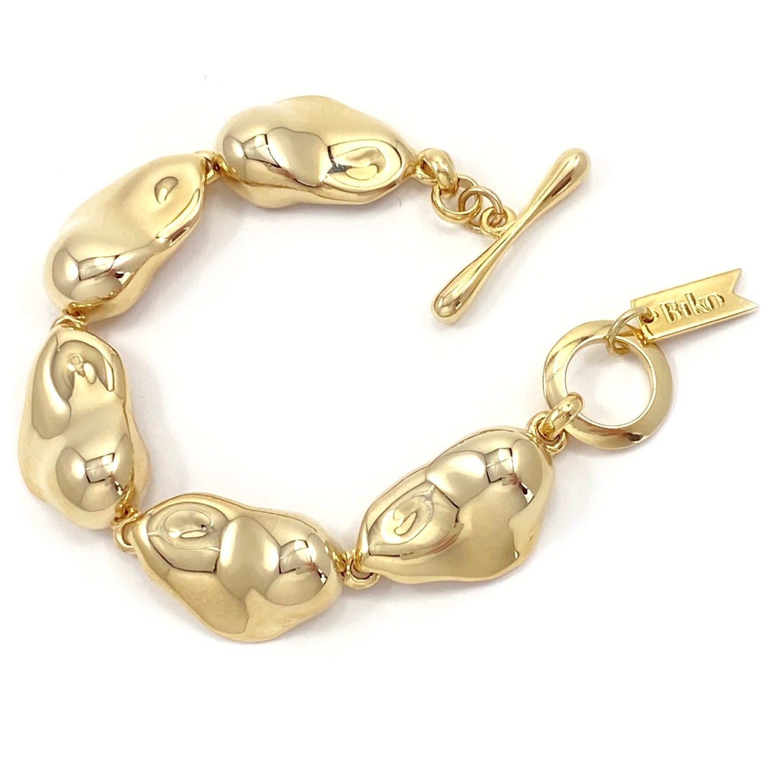 Molten Bracelet Gold