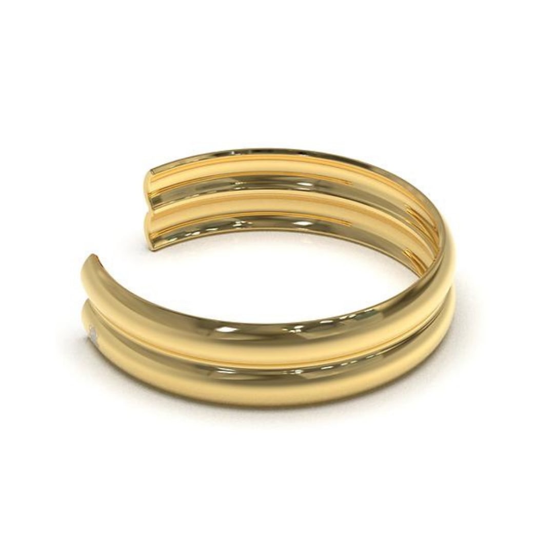 Ọpẹ́ Cuff Bangle