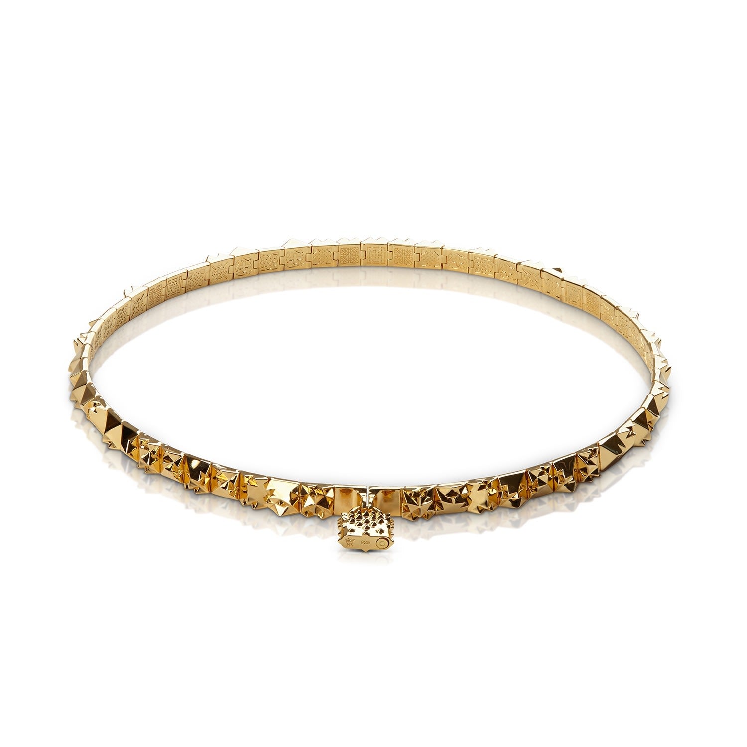 Lost Pilgrim Gold Choker Necklace