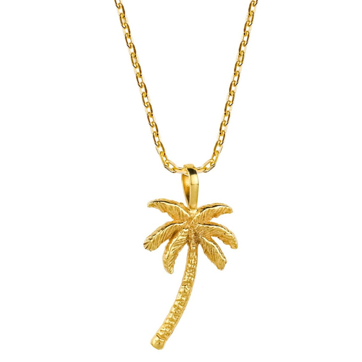 Oasis Palm Gold Necklace