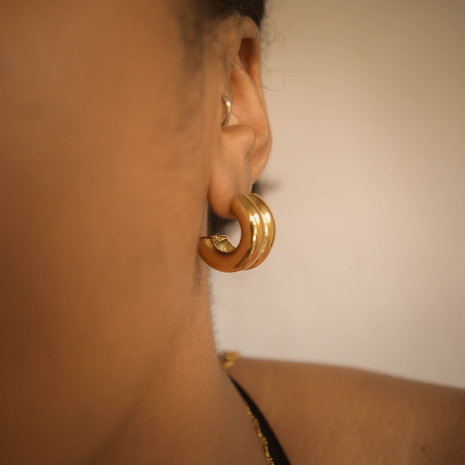Gold Hoop Earrings