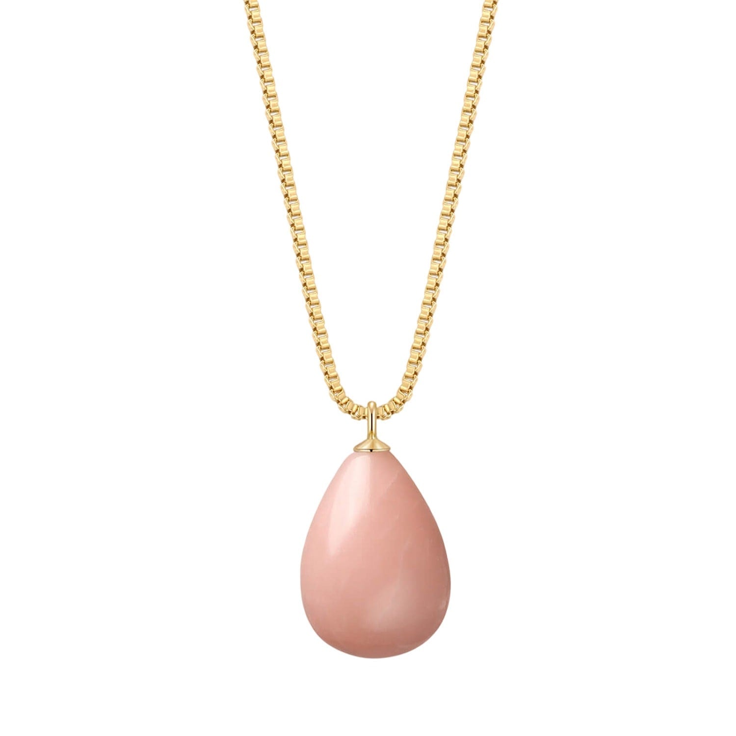 October Pink Opal Necklace