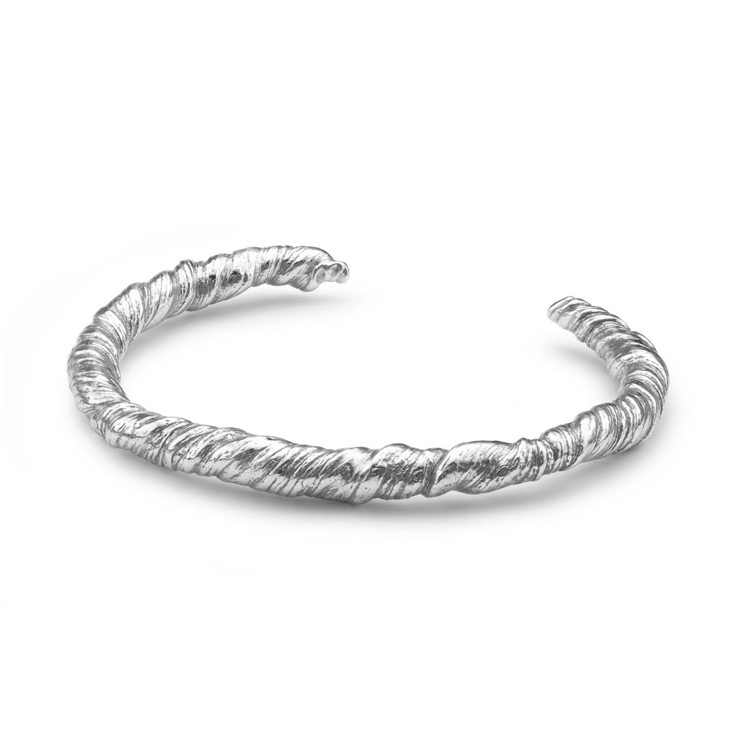 Nautilus Twisted Bracelet Silver