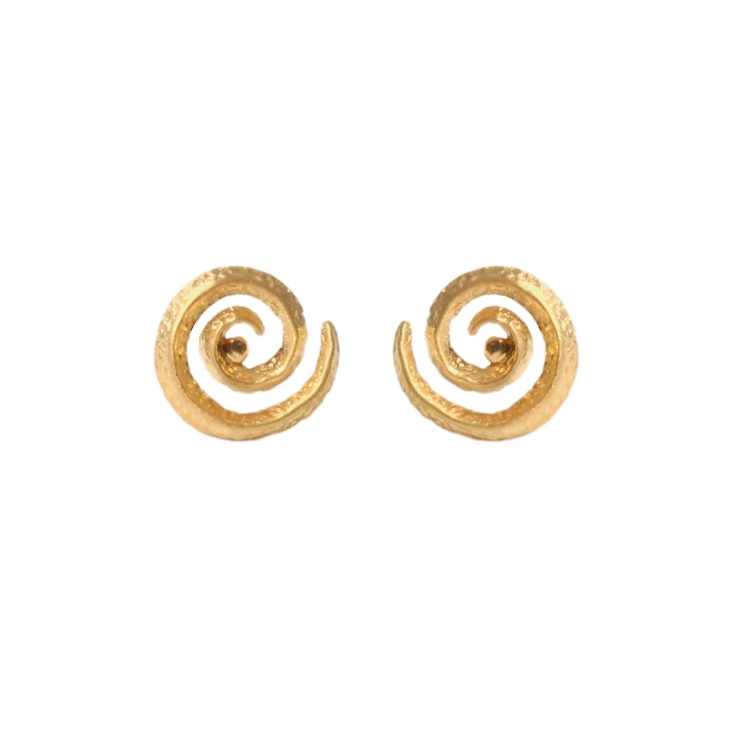 Eureka Gold Stud Earrings
