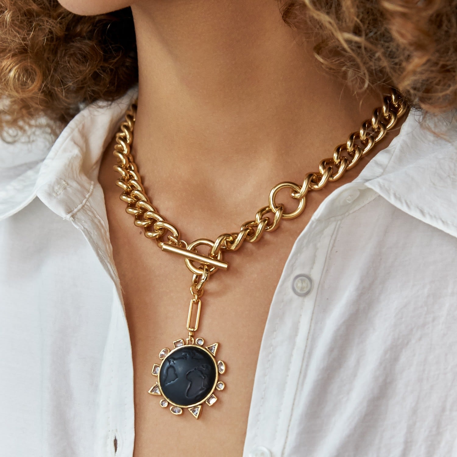 Odyssey Necklace Black