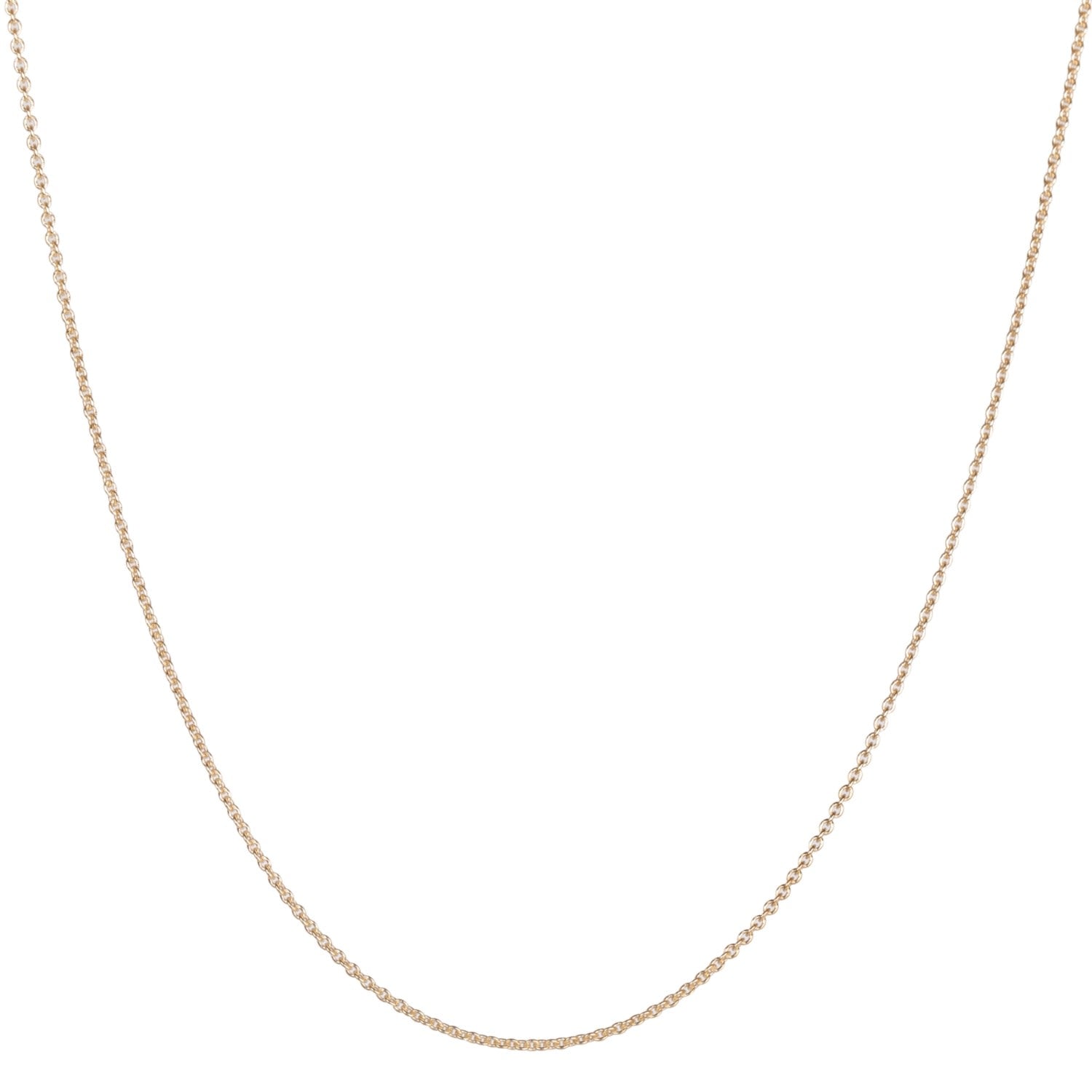 16" Cable Chain 9K Gold