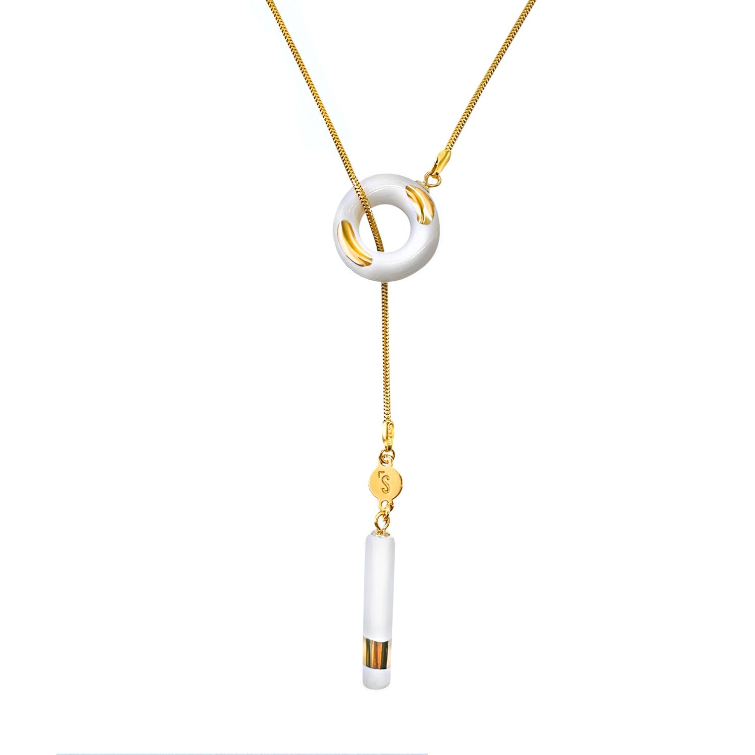 Om Choker Golden Necklace