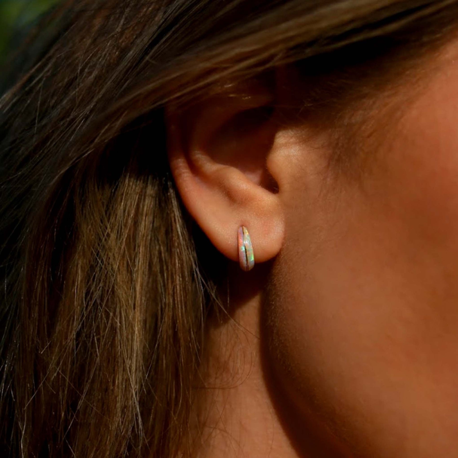 Opal Ombre Deux Huggie