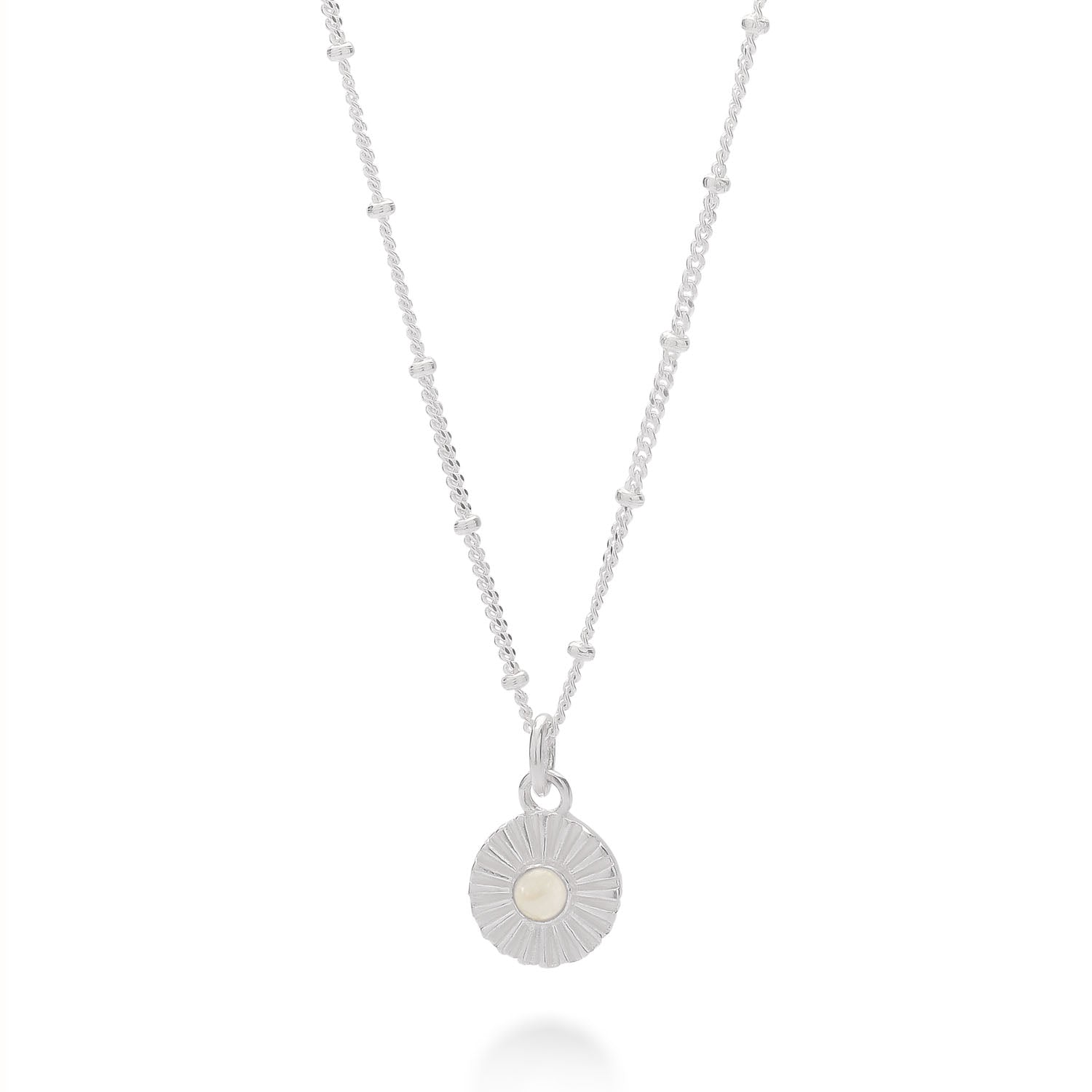 Opal Radiance Birthstone Necklace - October