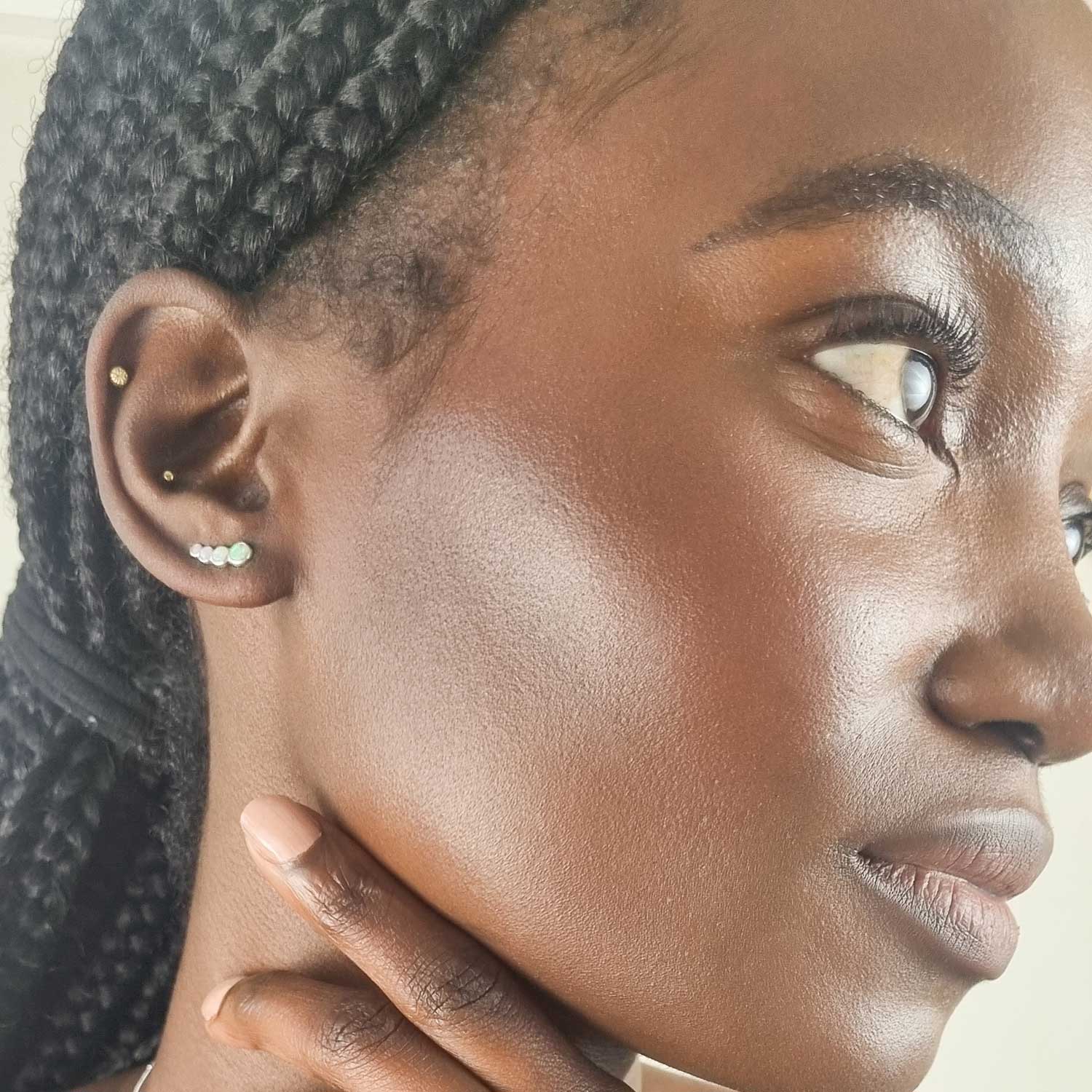 Opal Climber Earring - Left Ear