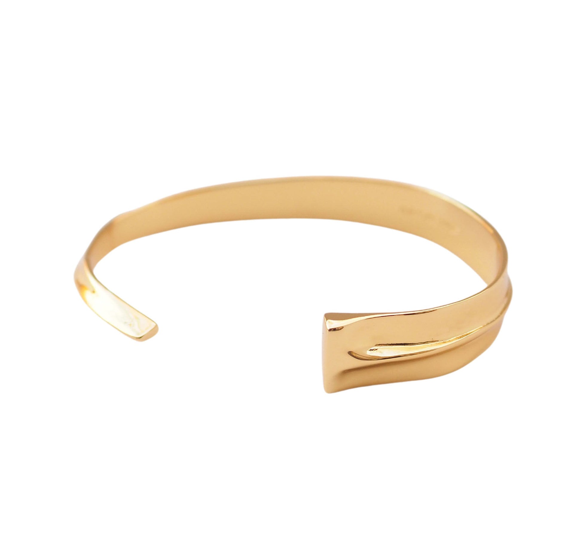 Open Bangle Bracelet - Gold