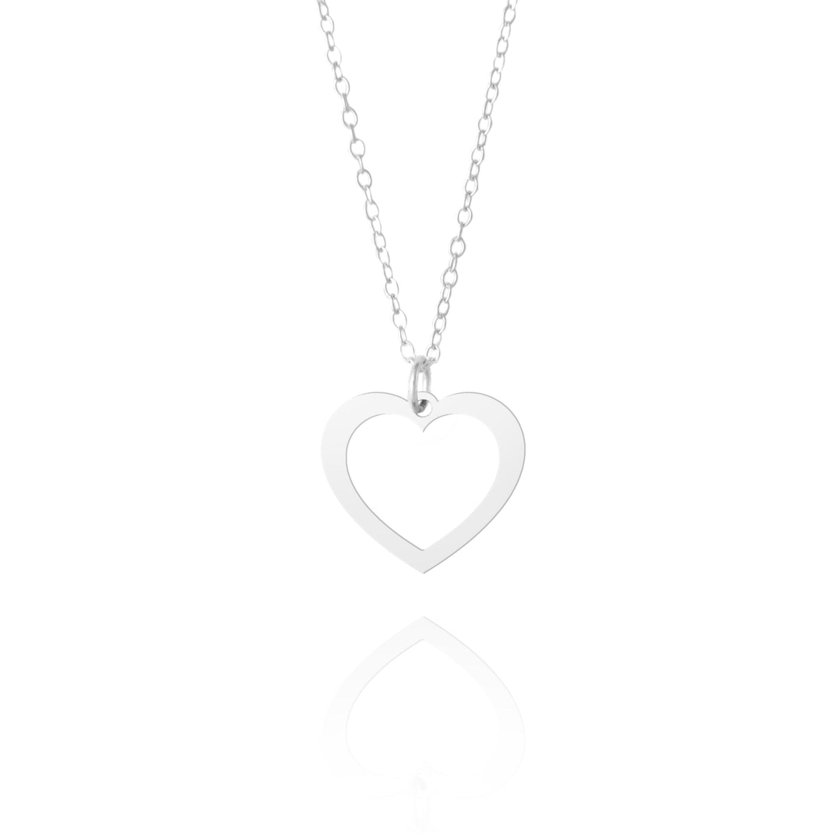 Open Heart Necklace