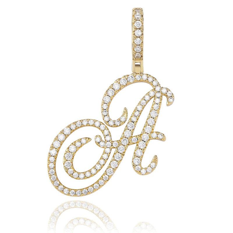 Cursive Initial Necklace