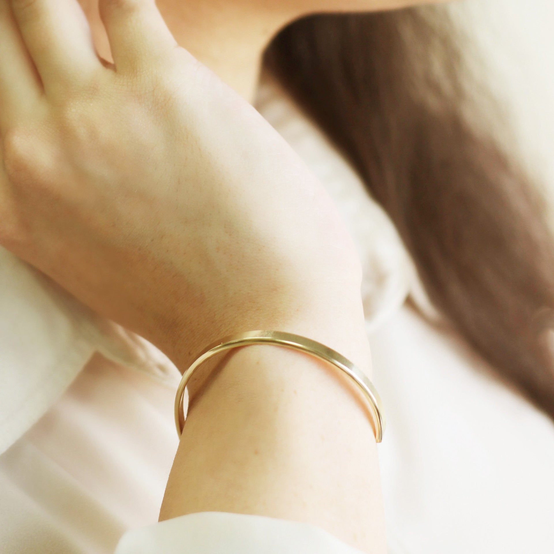 Chunky Gold Cuff
