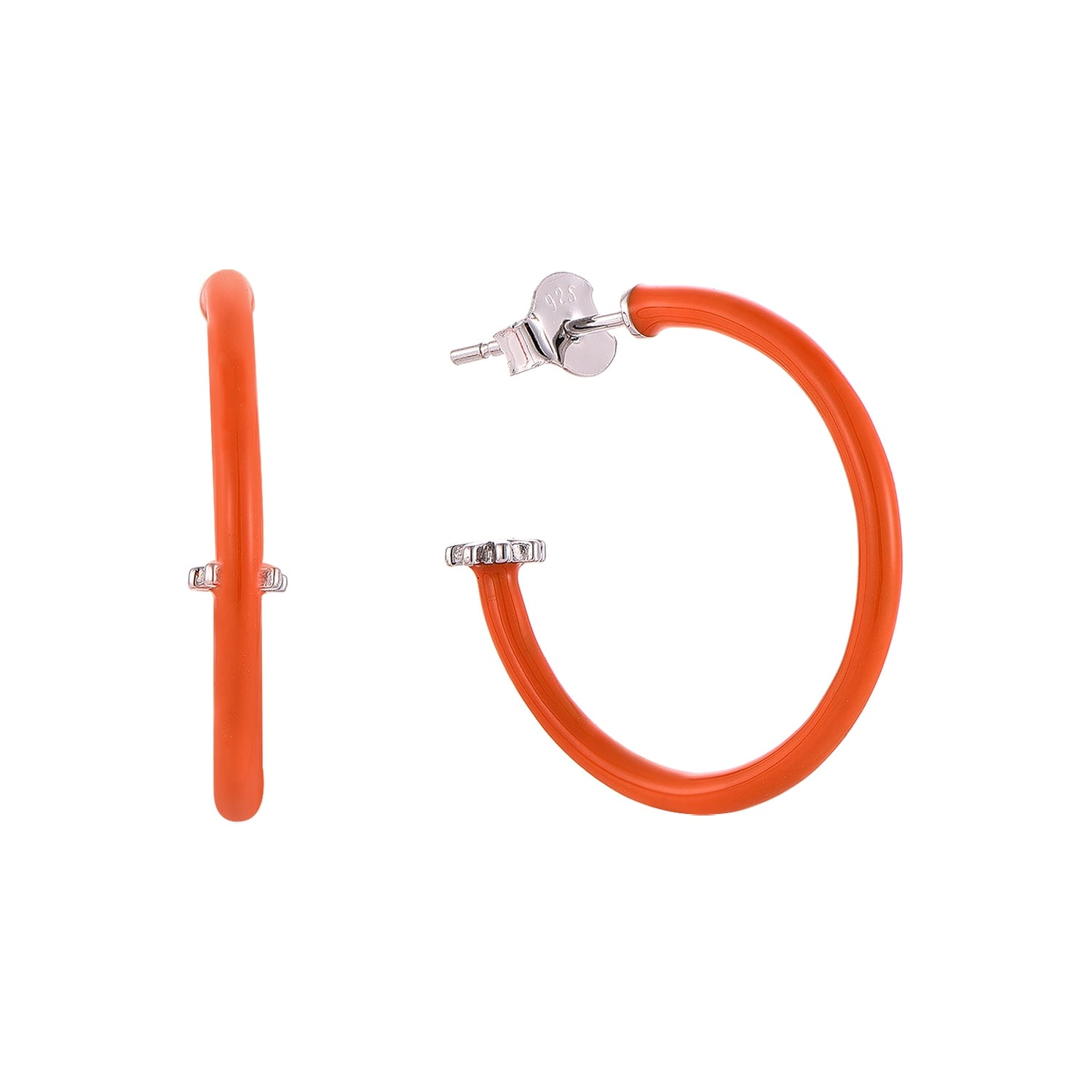 Orange Earrings