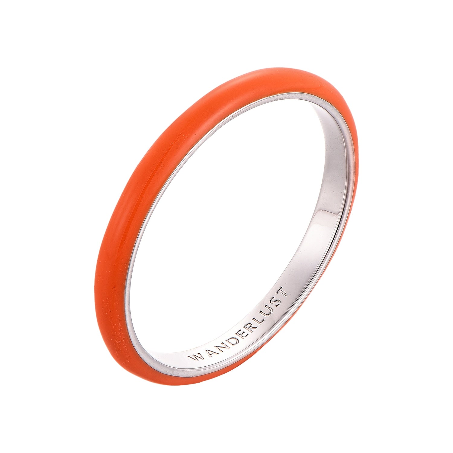 Orange Thin Ring
