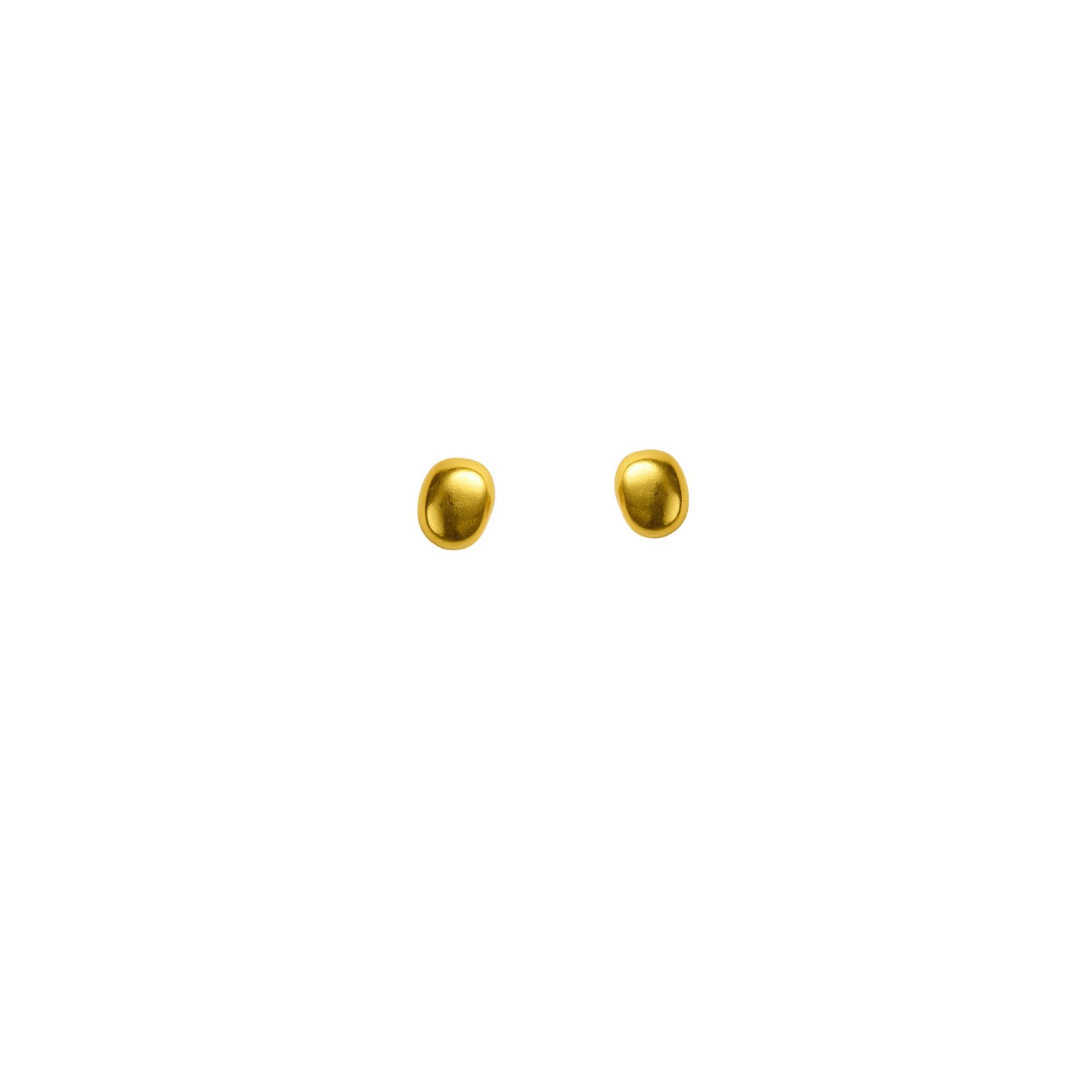 Orba Gold Nugget Studs