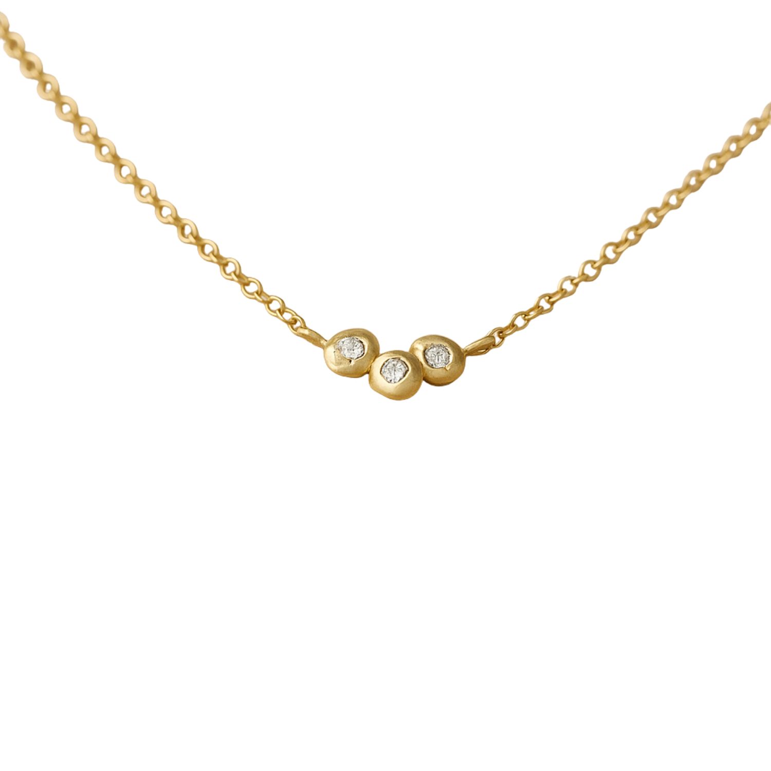 Orba Trio Diamond Necklace