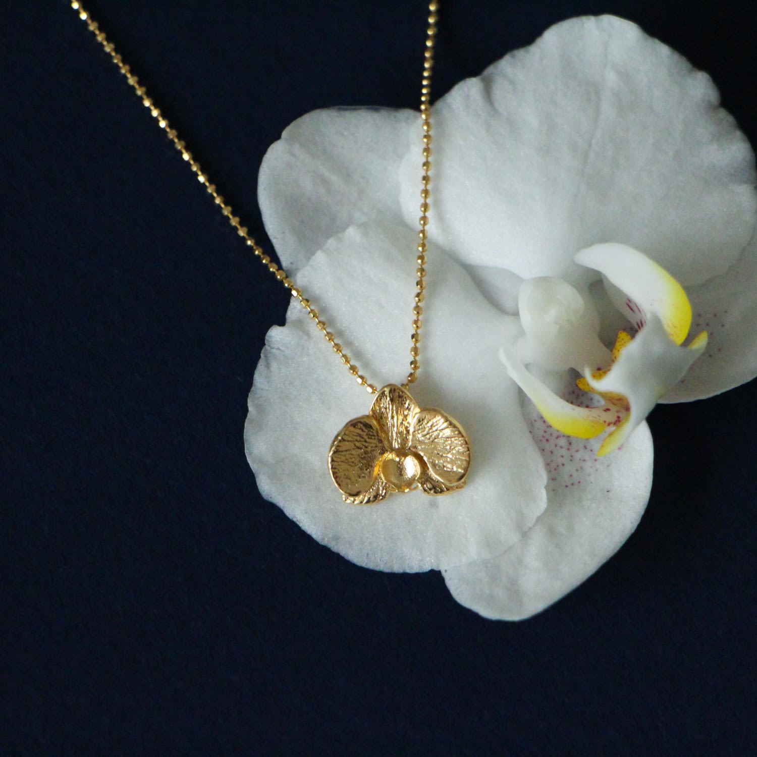 Orchid Necklace