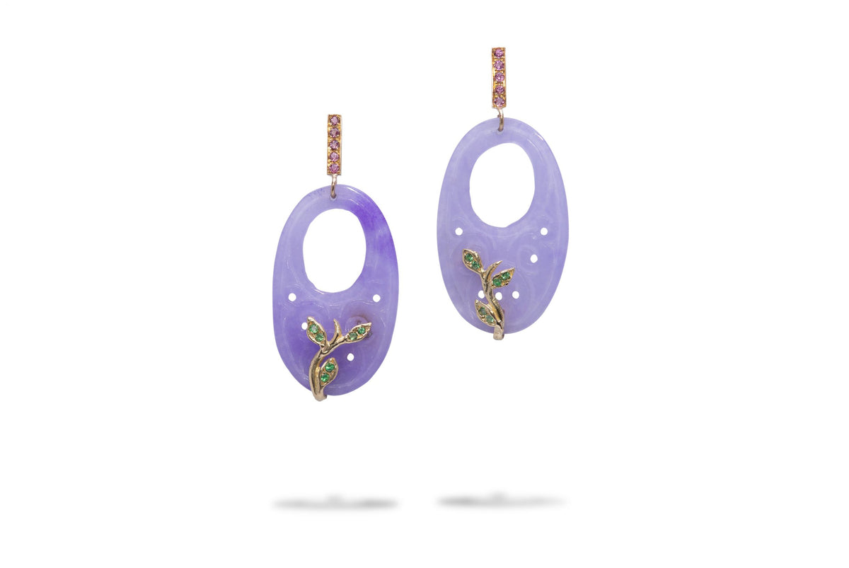 Lavender Earrings