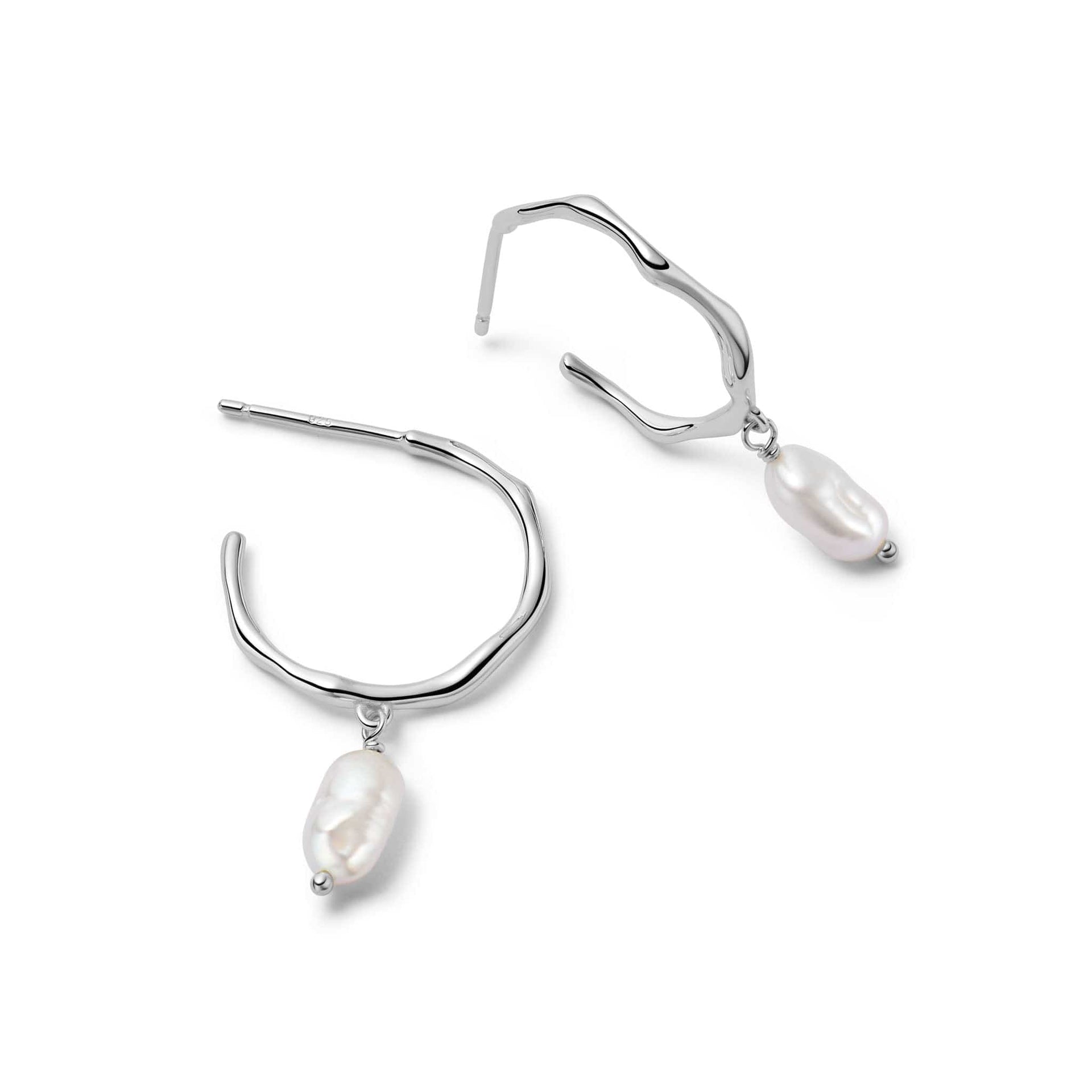 organic-hoop-pearl-drop-earrings-sterling-silver-daisy-london