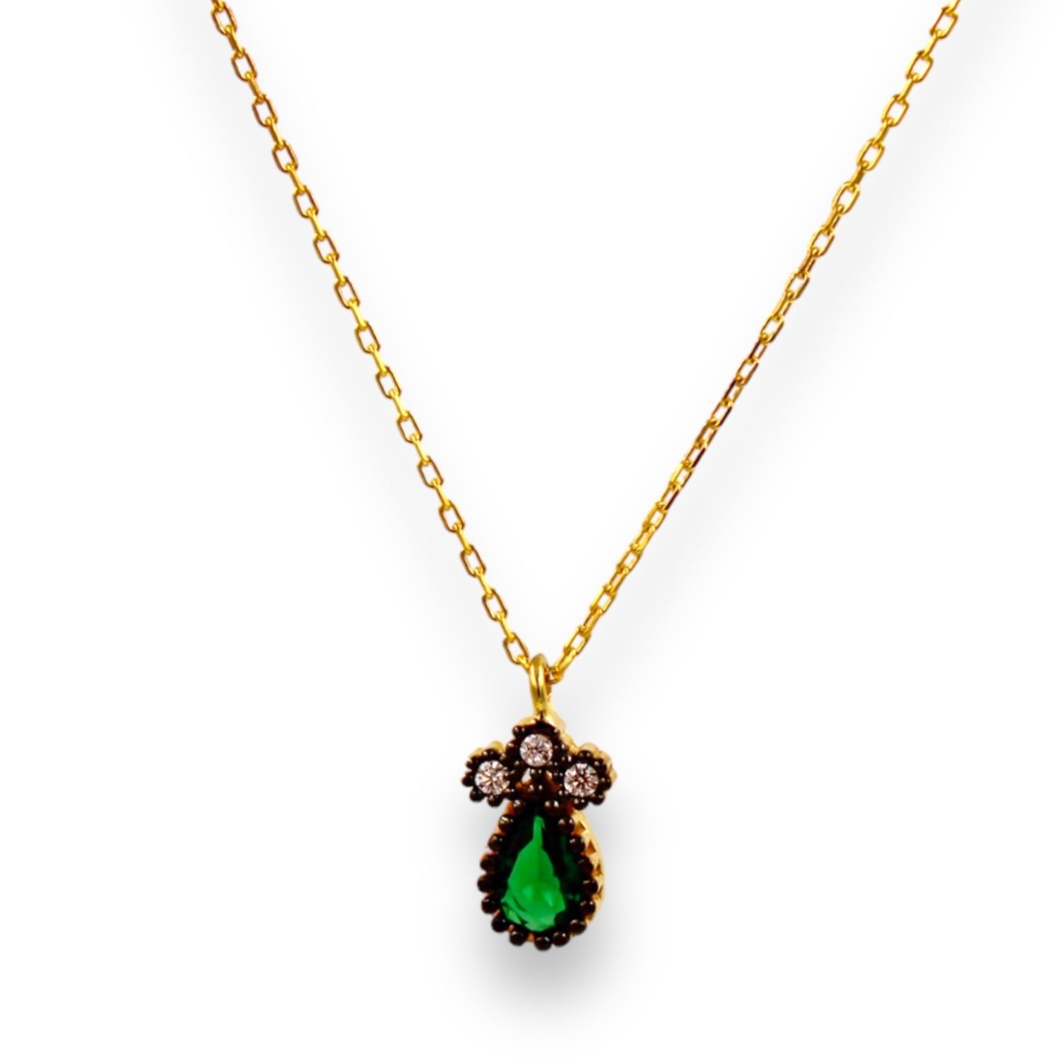 Orient Express Emerald Necklace
