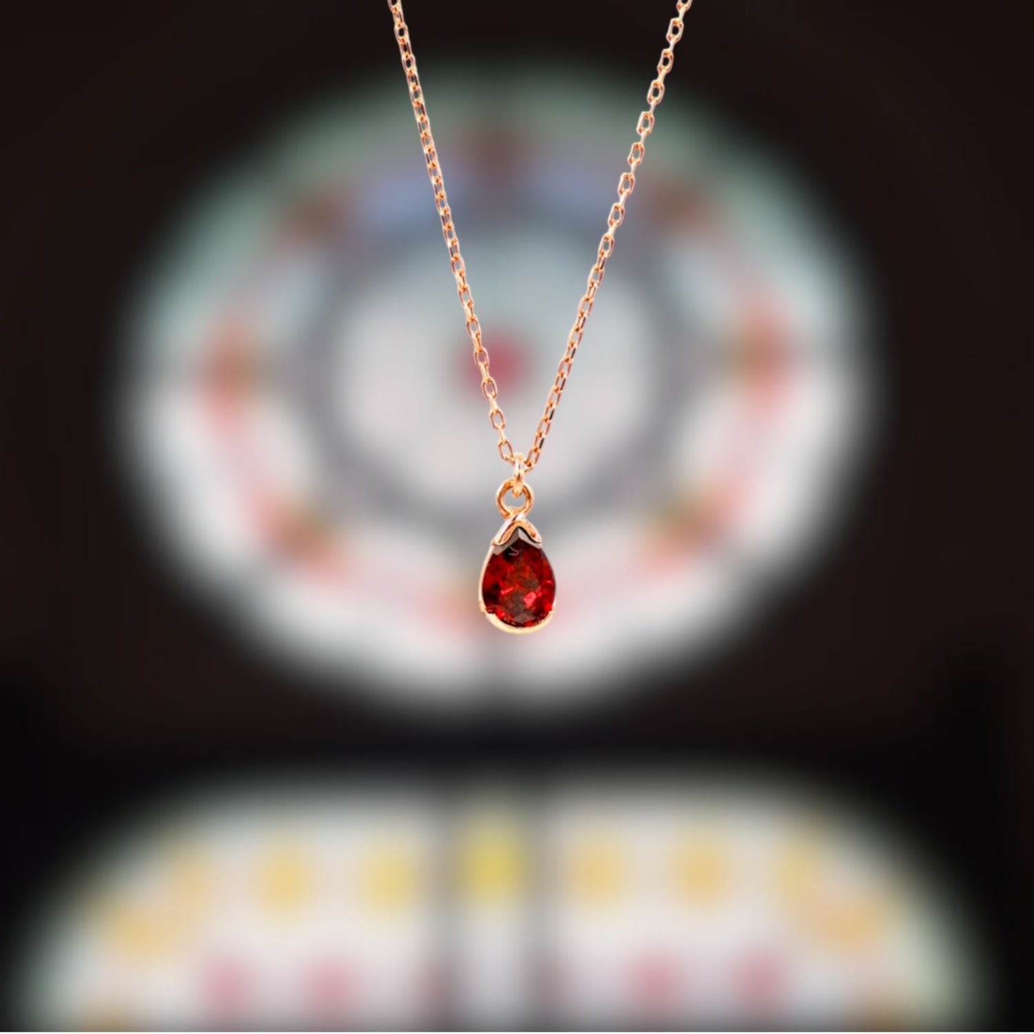 Orient Express Garnet Necklace