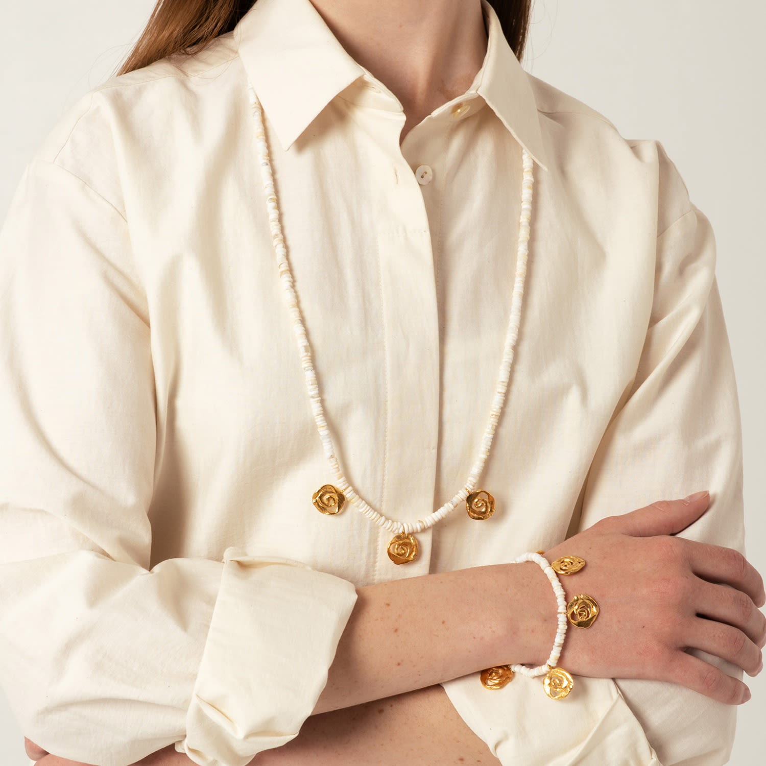 Origin Opal Necklace Gold