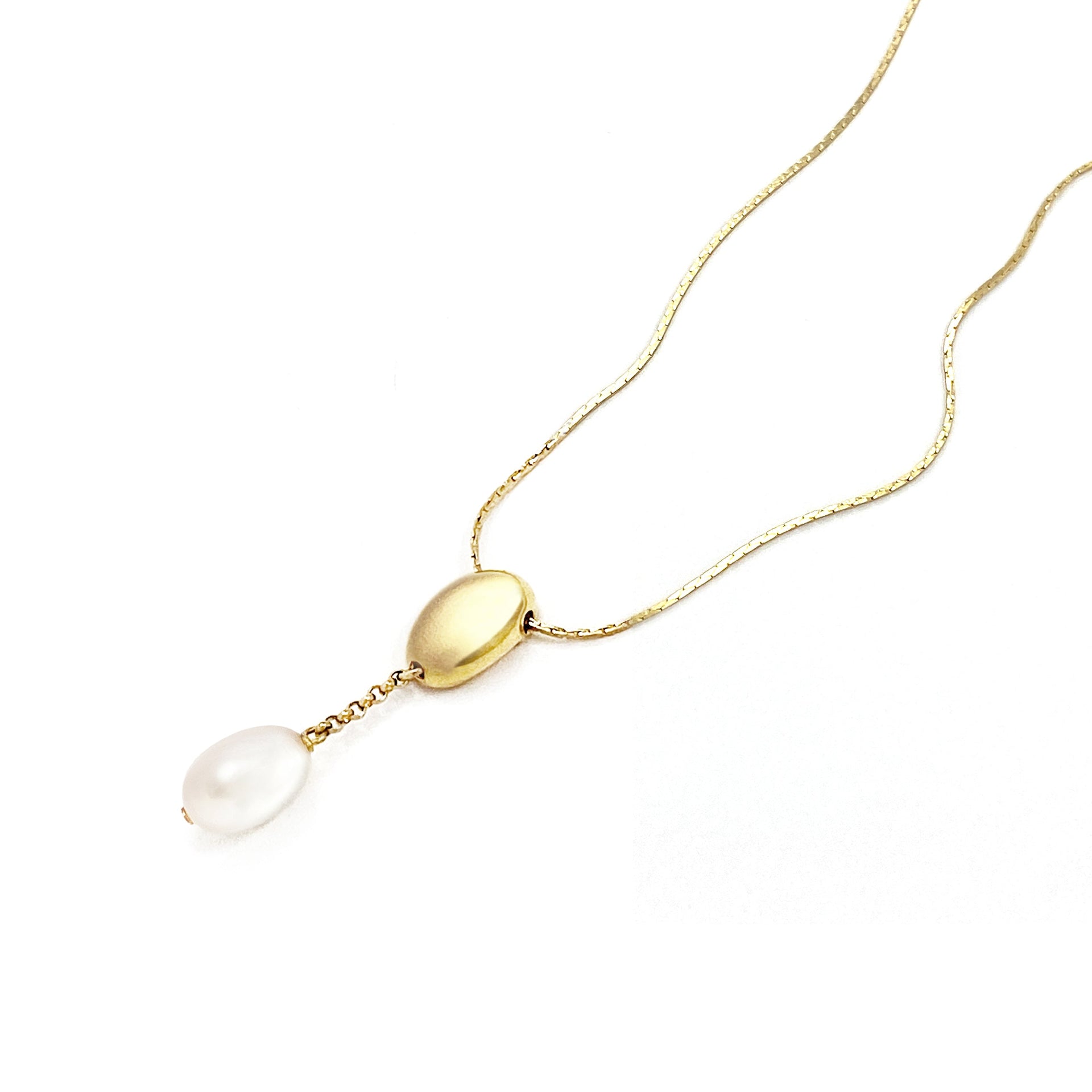 Origin Pearldrop Pendant - Gold
