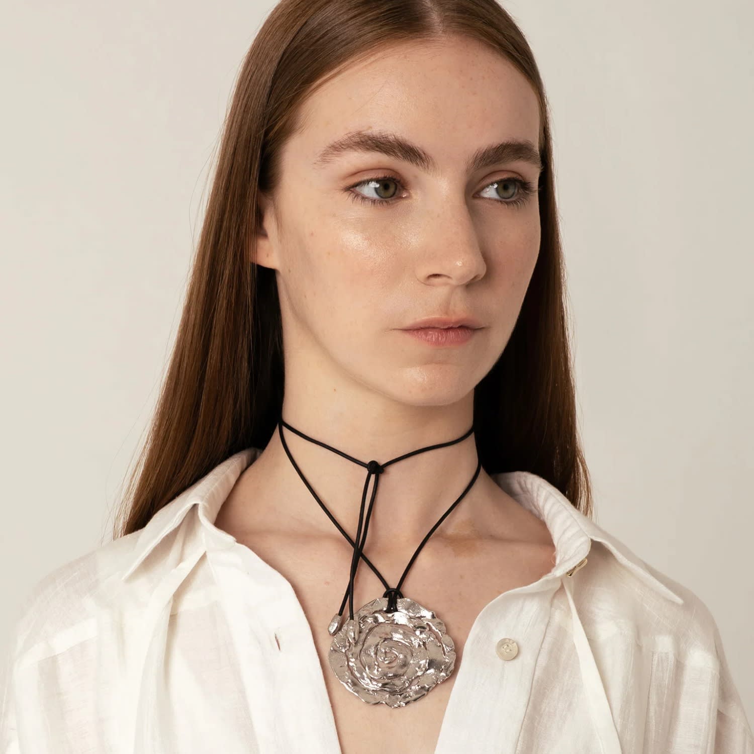 Origin Wrap Necklace Silver