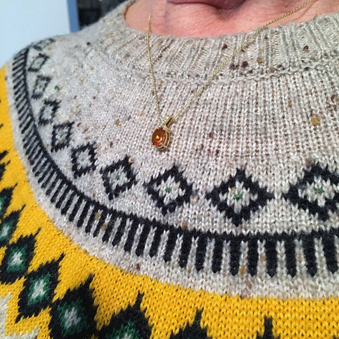 Oval Aquamarine XO Pendant with Diamonds