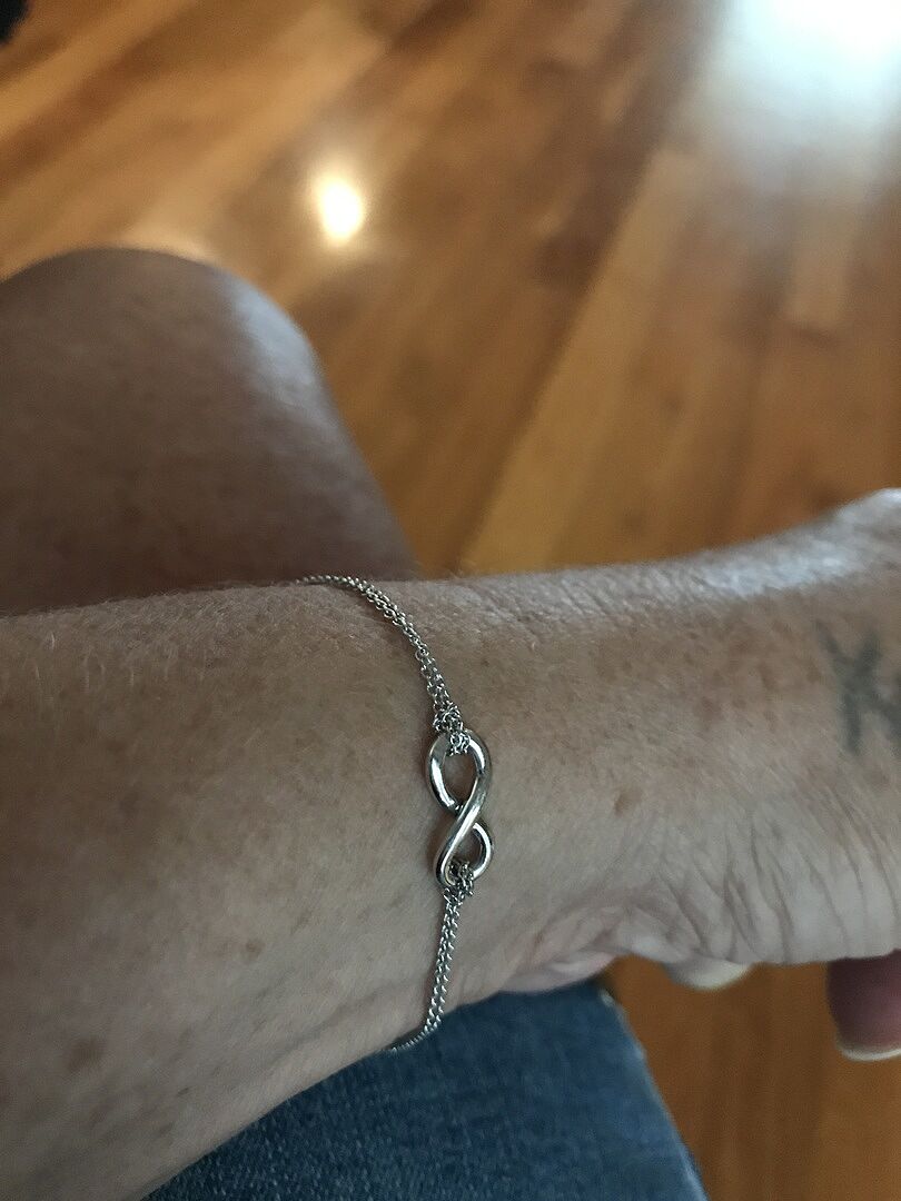 Infinity Knot Chain Bracelet