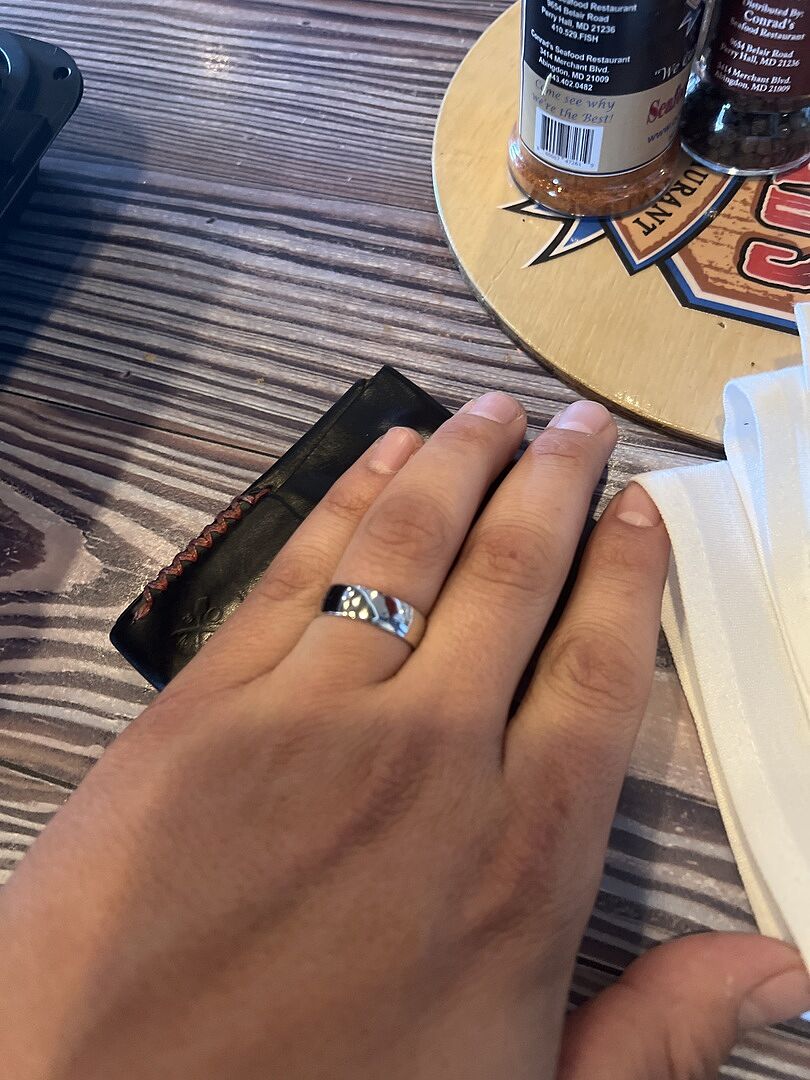 Classic Comfort Fit Plain Wedding Band for Him