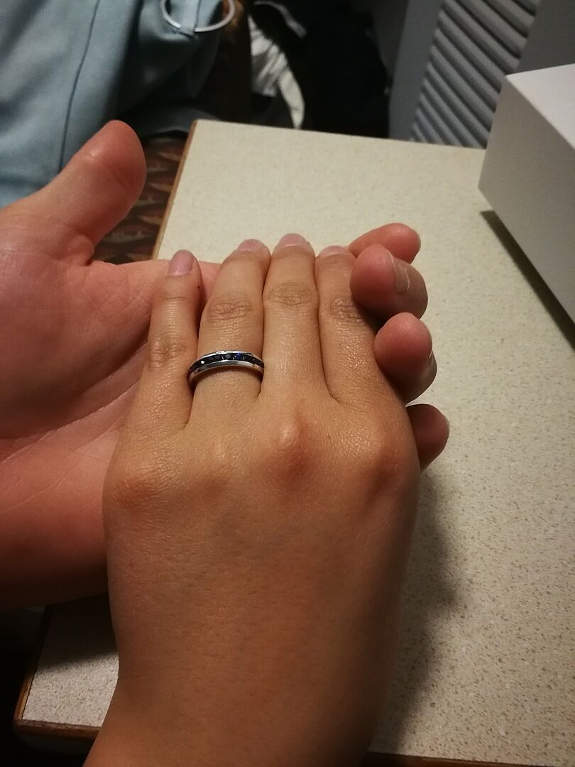 Channel Set Eternity Ruby Wedding Ring