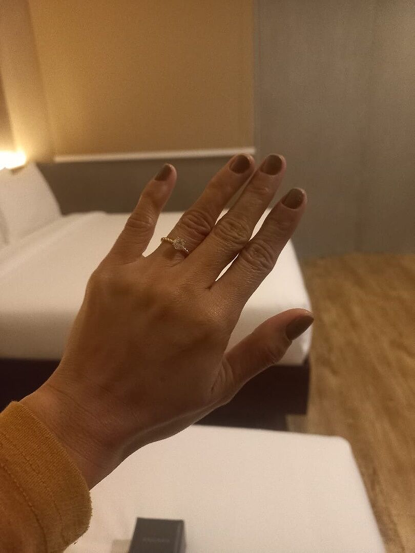 Twisted Shank Round Diamond Solitaire Engagement Ring